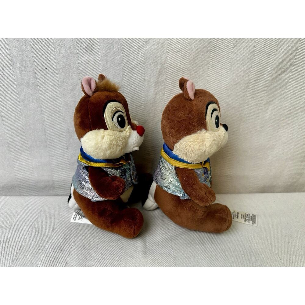 Disney 50th Anniversary Commemorative Chip 'n Dale Plush Figures - Picture 2 of 6